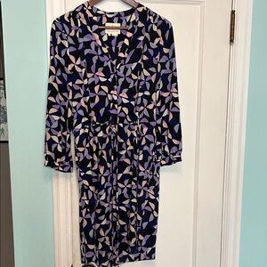 Kate Spade Multicolor Long Sleeve Dress